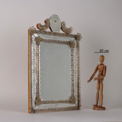 Small freestanding mirror