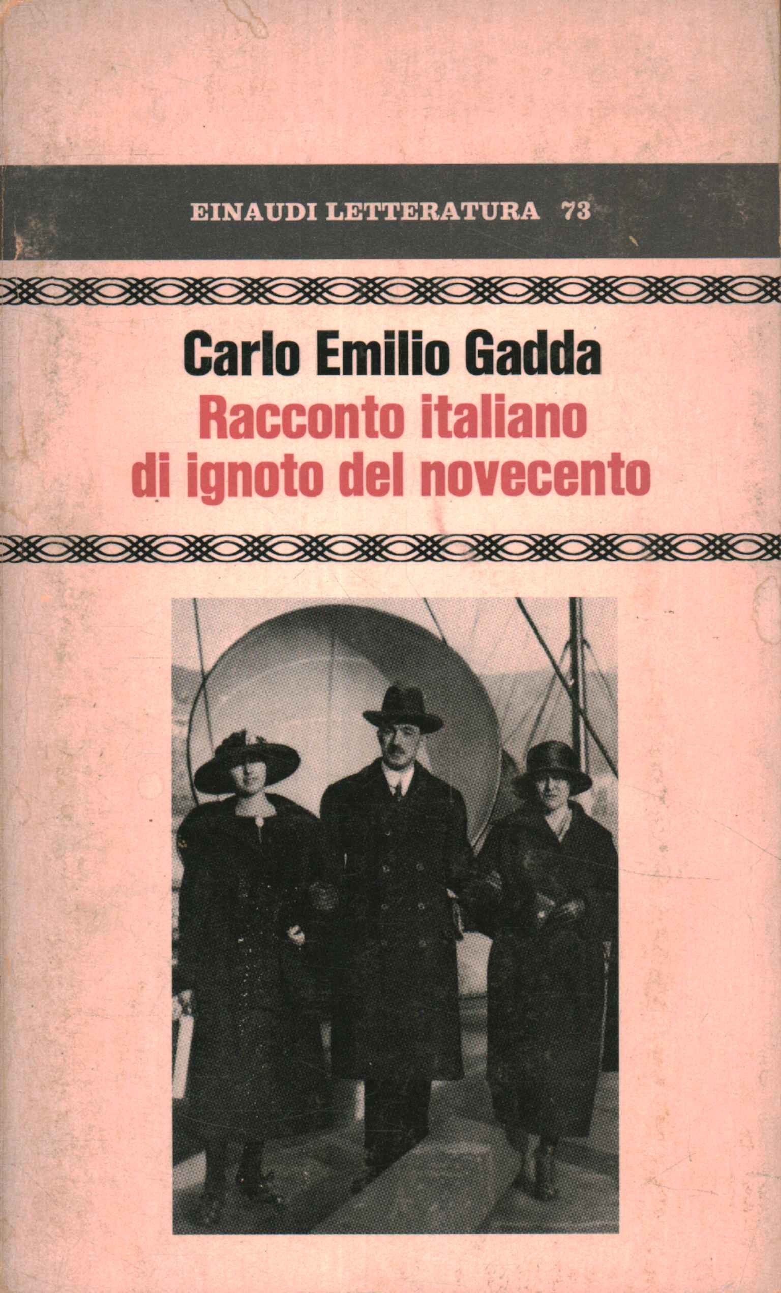 Cuento italiano de un hombre desconocido del siglo XX.