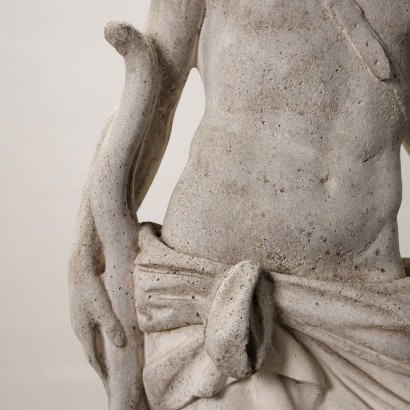 Gartenstatue, die Apollo darstellt