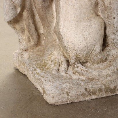 Estatua de jardín que representa a Apolo