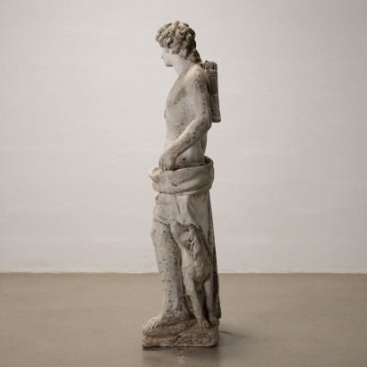 Garden Statue Depicting Apollo