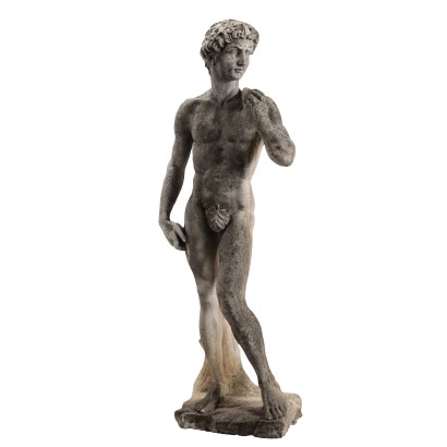 Statua da Giardino Raffigurante David di