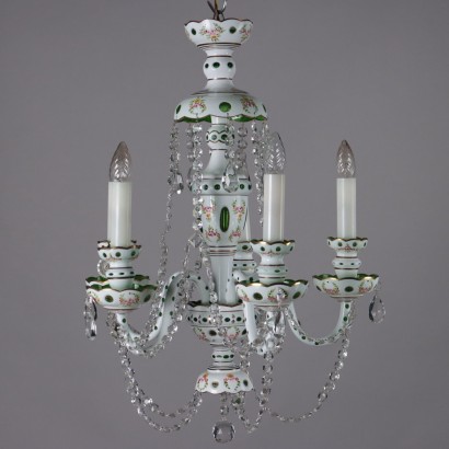 Bohemian glass chandelier