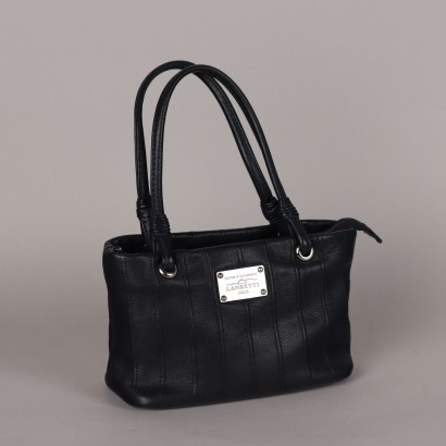 Lanzetti Blue Leather Bag