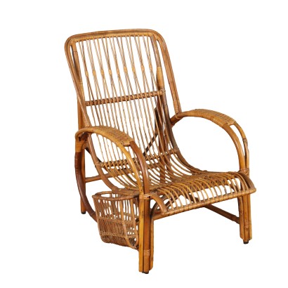 Wicker armchair from the 60s