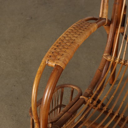 Wicker armchair from the 60s