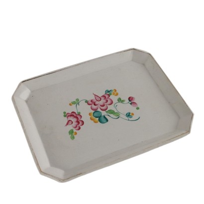 Antique 1920s-1930s Tray Porcelain of Laveno Italy