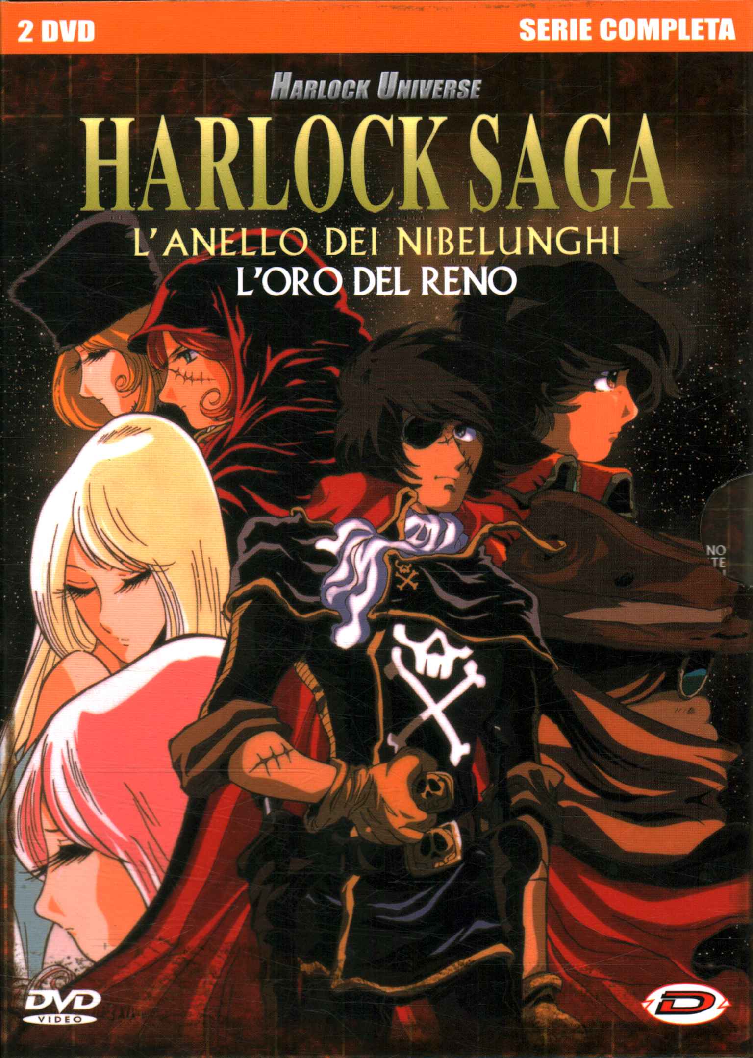 HARLOCK SAGA. L'Anello dei Nibe,Harlock Saga. Serie completa (2 DVD%2