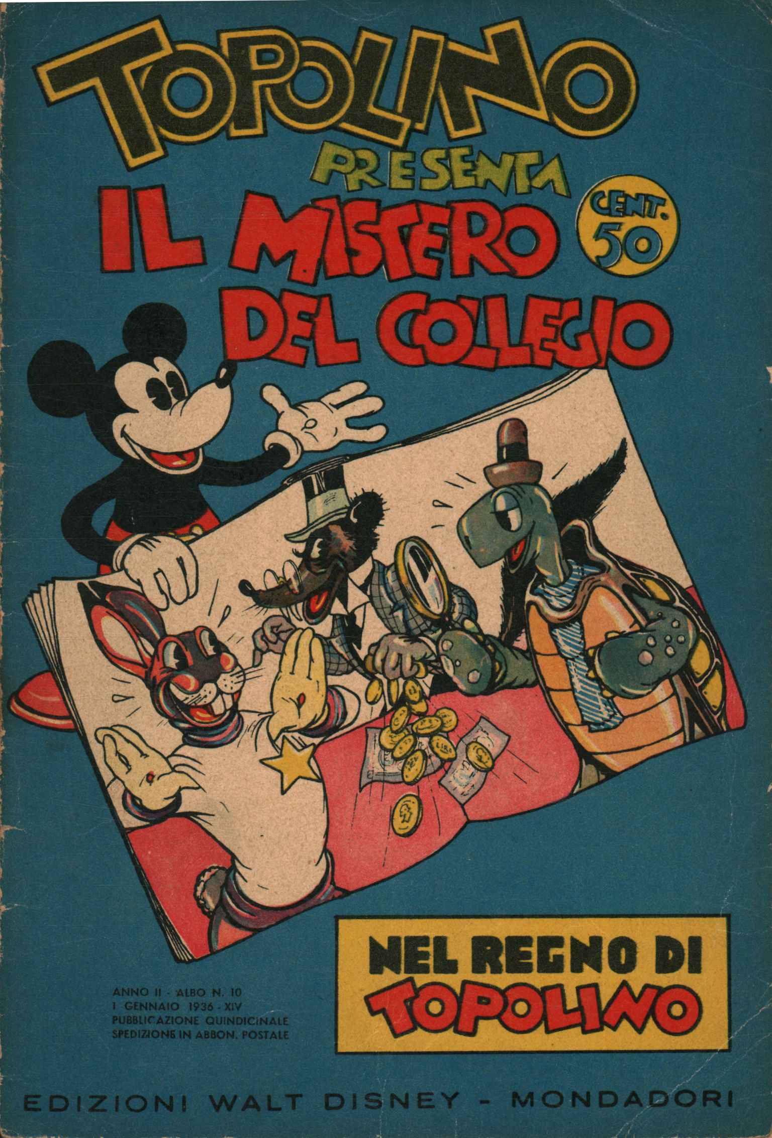 Mickey Mouse presenta el misterio de los internados