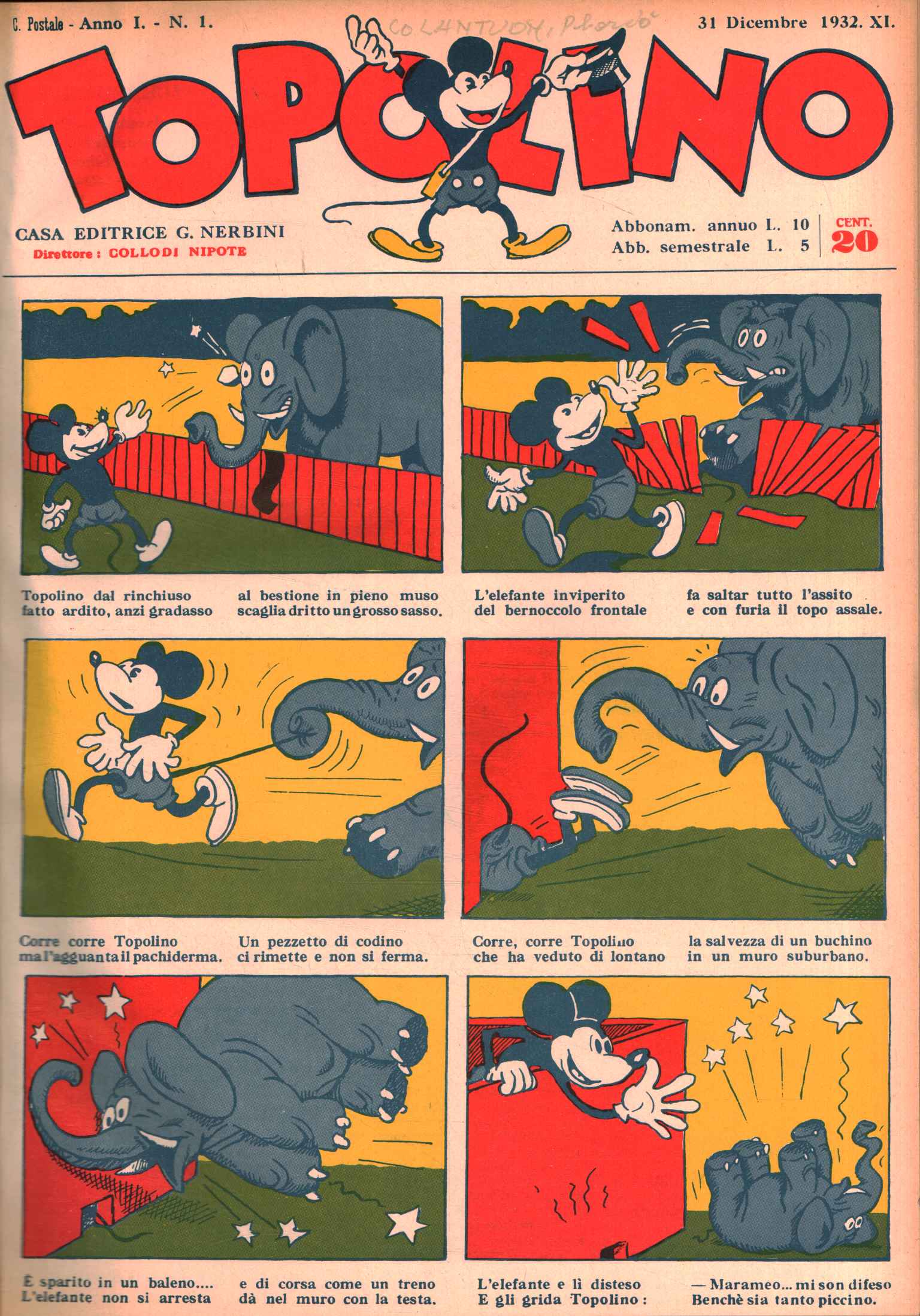 Mickey Mouse 1932-1933 (2 Tomos. Números 1-5