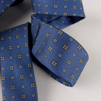 E. Marinella Blaue Krawatte