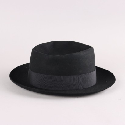 Sombrero Barbisio Vintage Negro