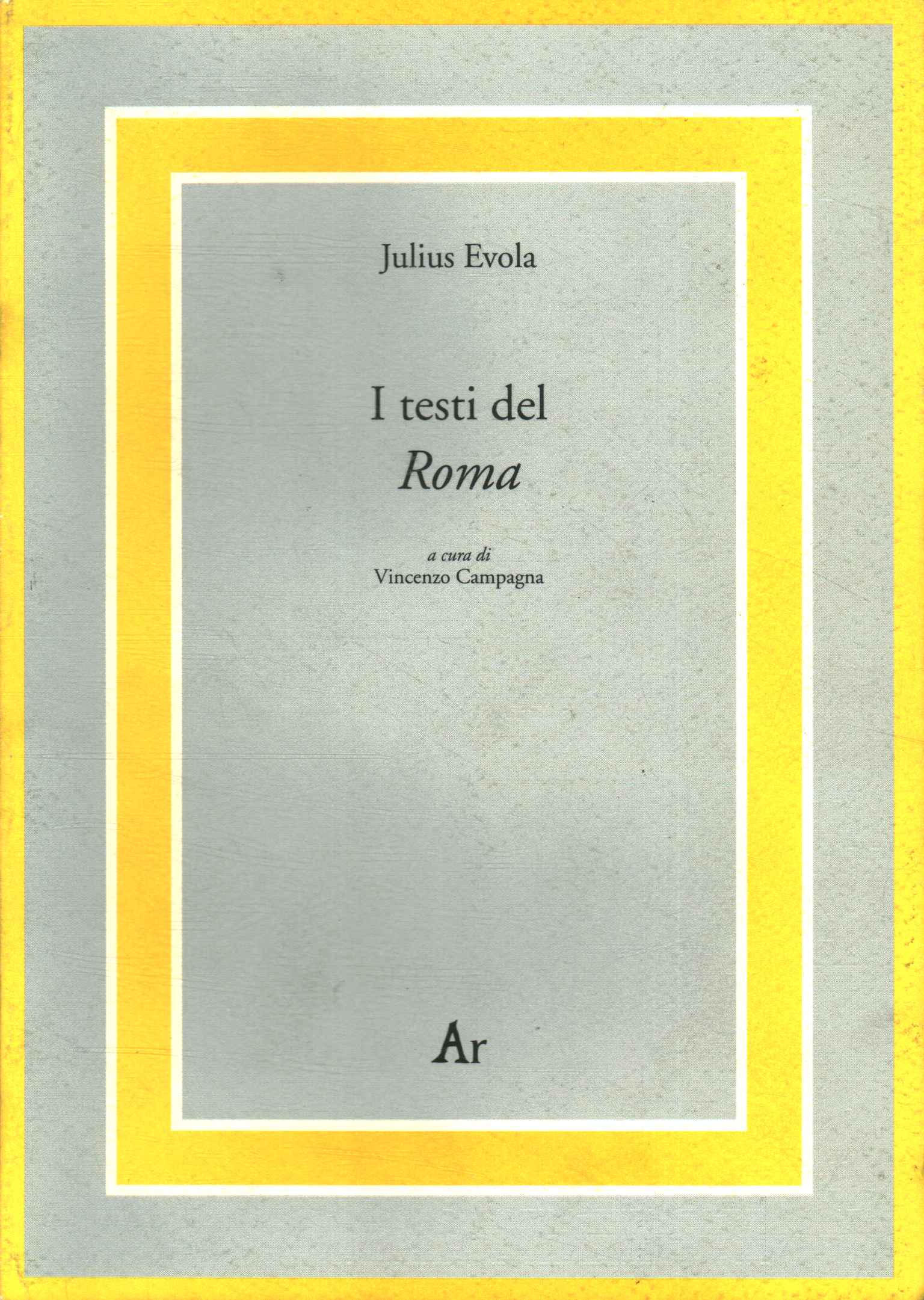 The texts of Roma