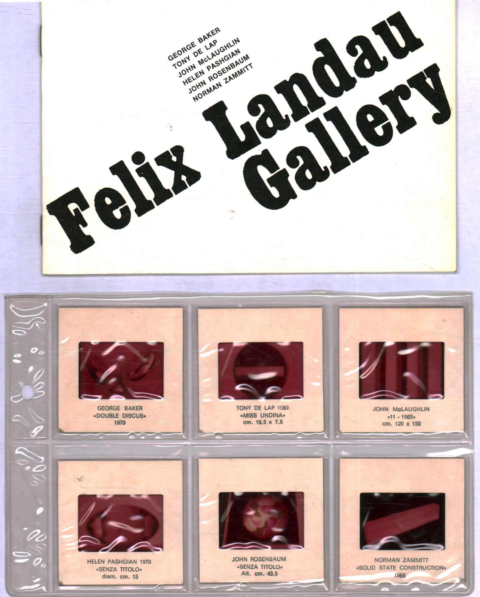 Galería Félix Landau,Galería Félix Landau