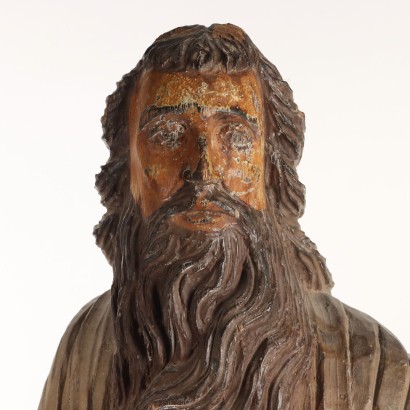 Statue en bois de Moïse