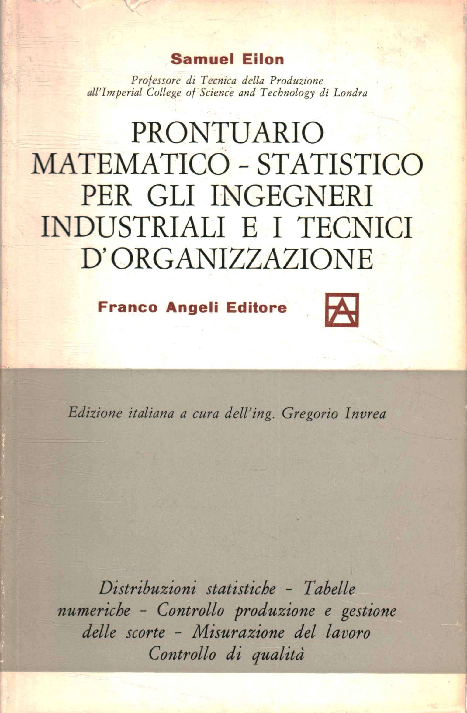 Mathematical-statistical handbook for i