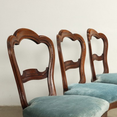 Gruppe von sechs Louis-Philippe-Stühlen