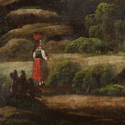 Landscape Painting with Figures