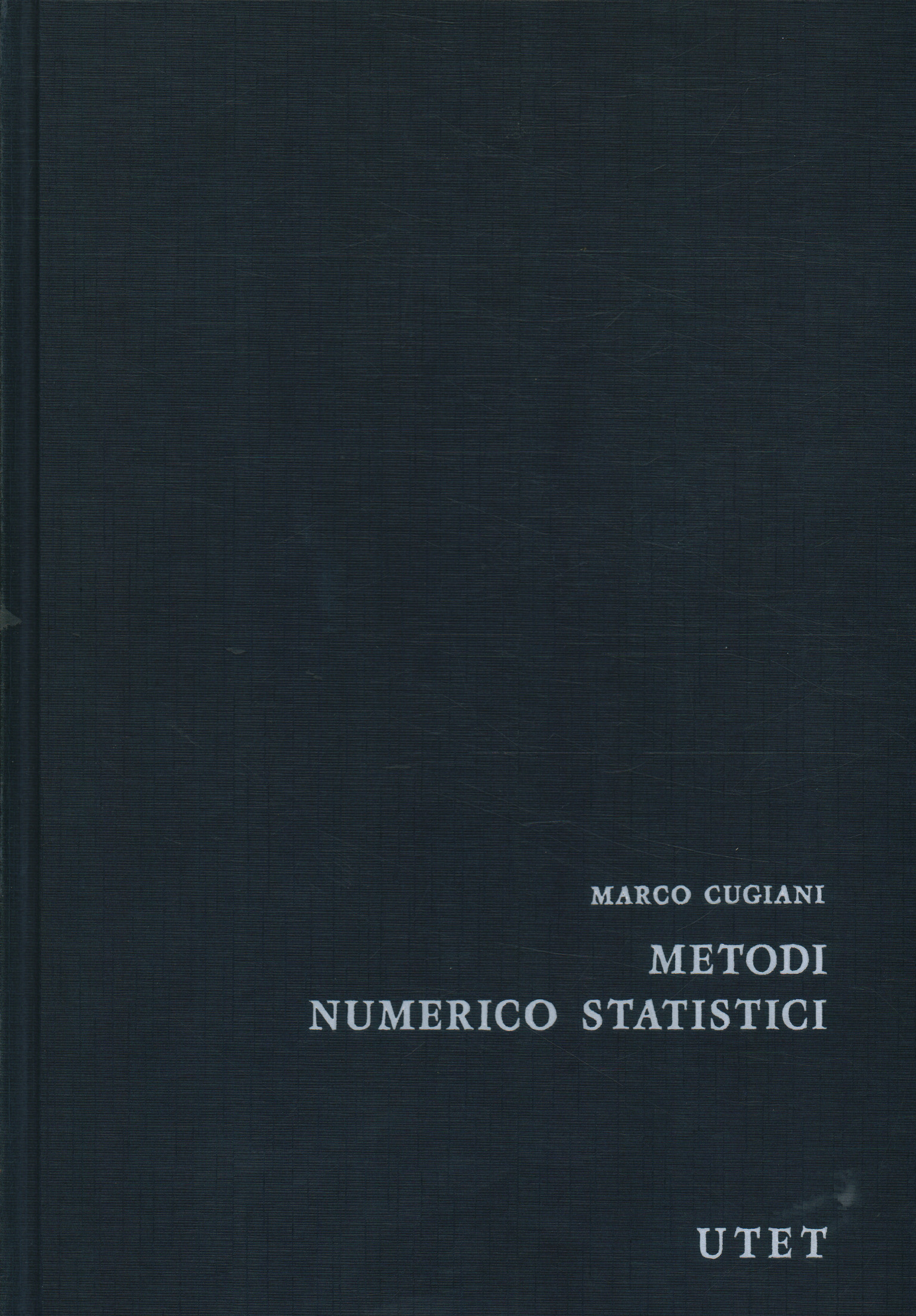 Statistical numerical methods