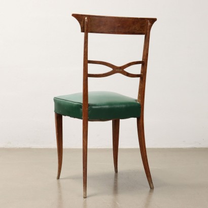 Gruppe von 6 Stühlen und 2 Sesseln, Stühle aus den 1950er Jahren
