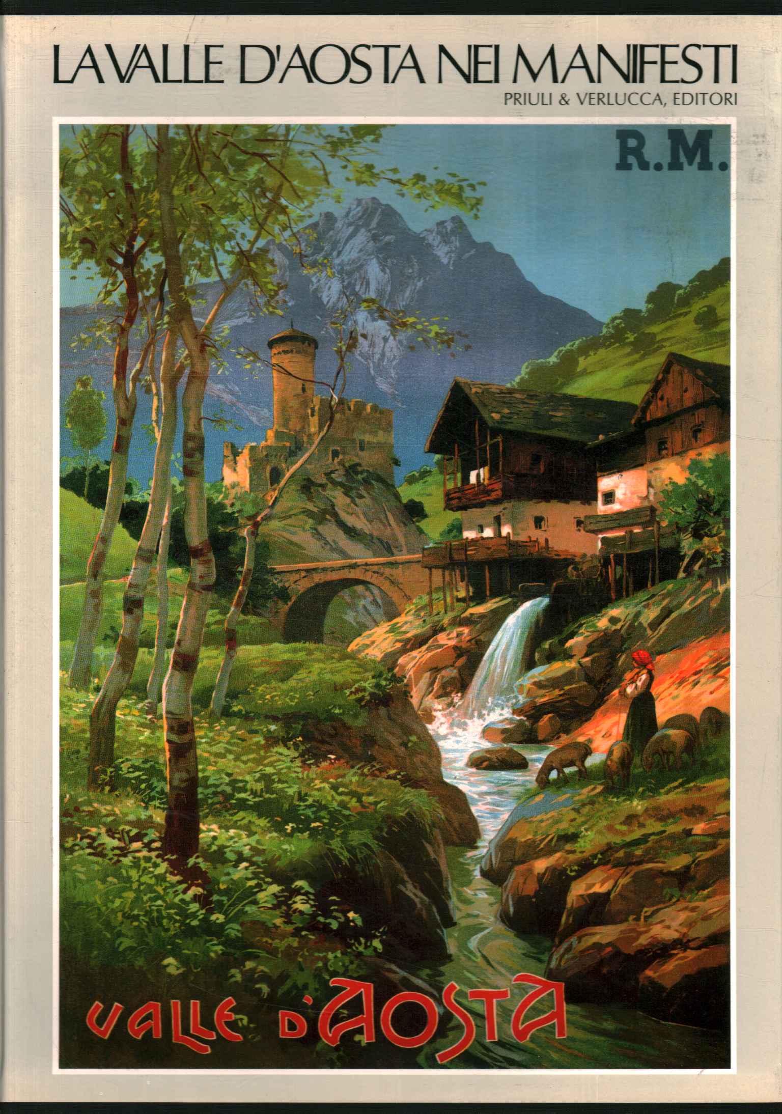 Das Aostatal auf Plakaten.