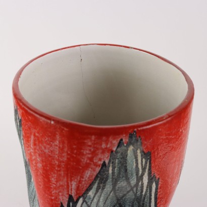 Albisola ceramic vase
