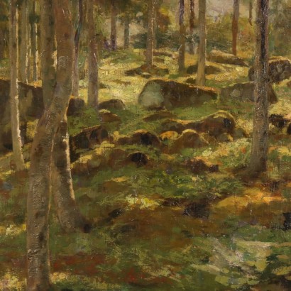 Malerei Waldlandschaft