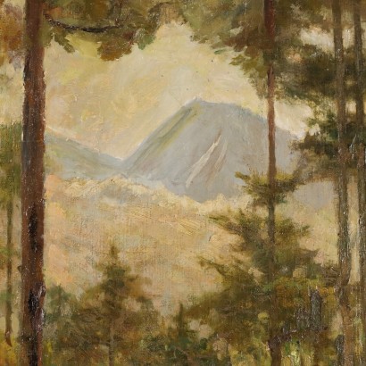 Malerei Waldlandschaft