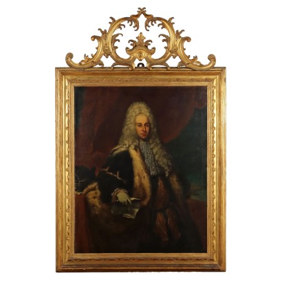 Pintura Retrato de un noble, Retrato de un noble toscano