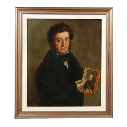 Painted Male Portrait 1833