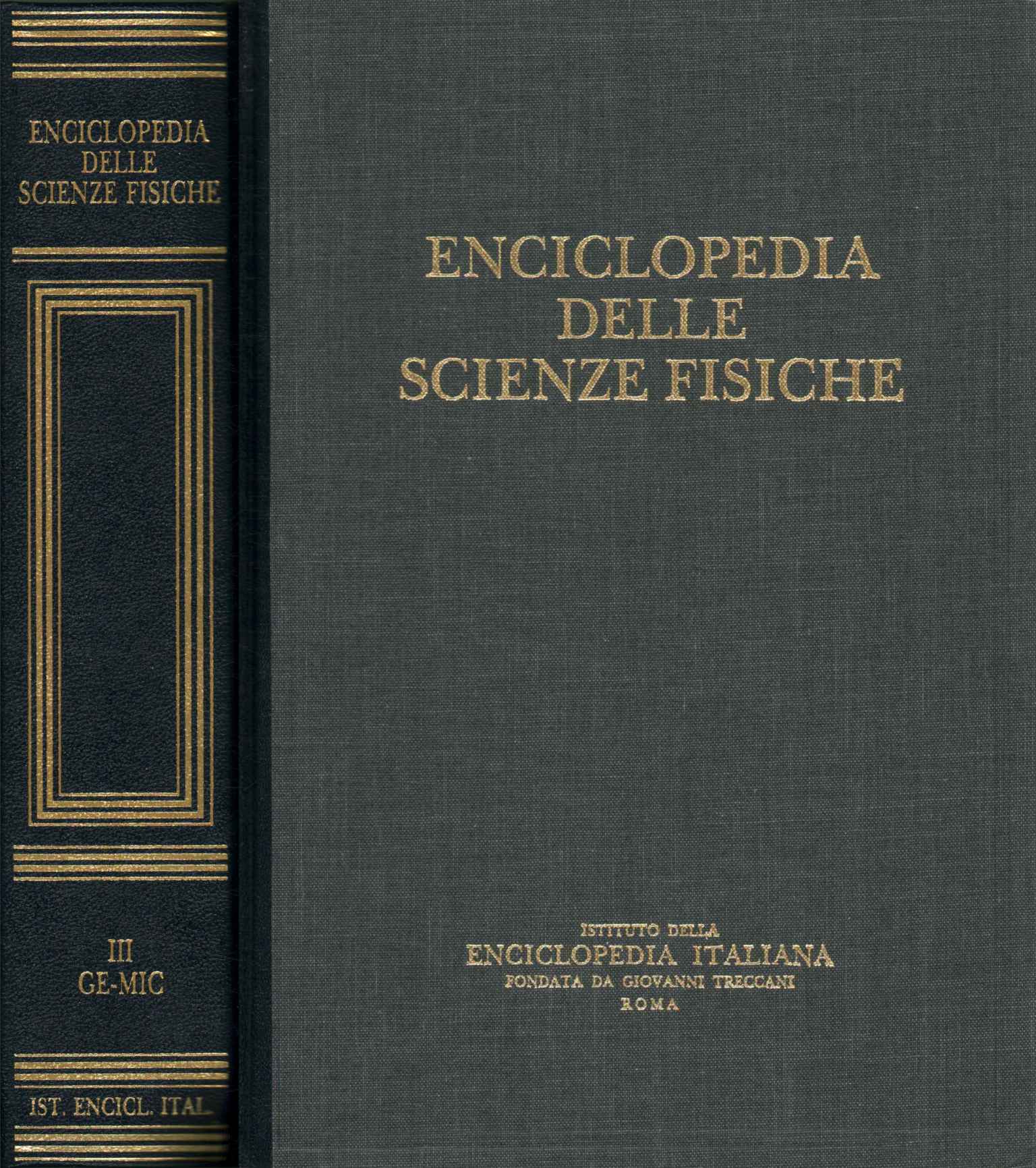 Encyclopédie des sciences physiques. Ge-Mic