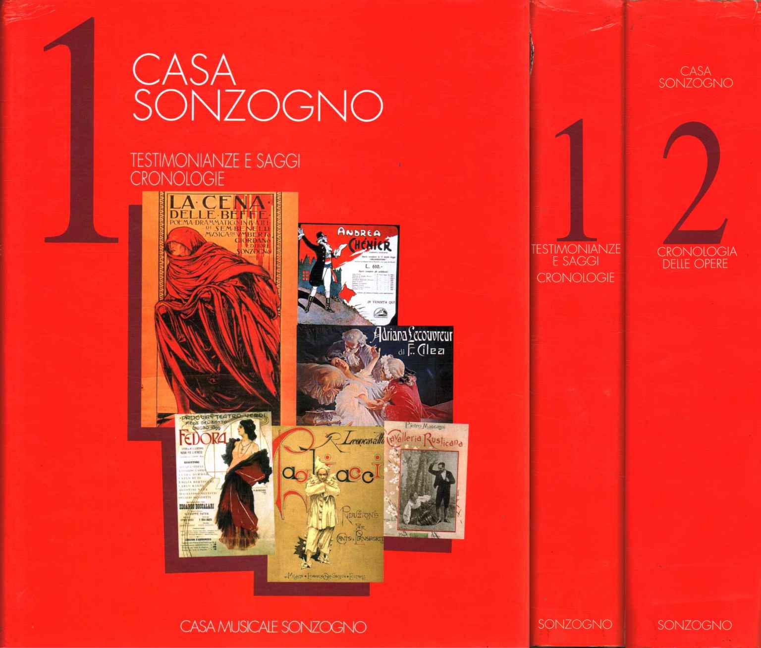 Casa Musicale Sonzogno (2 Volumes)