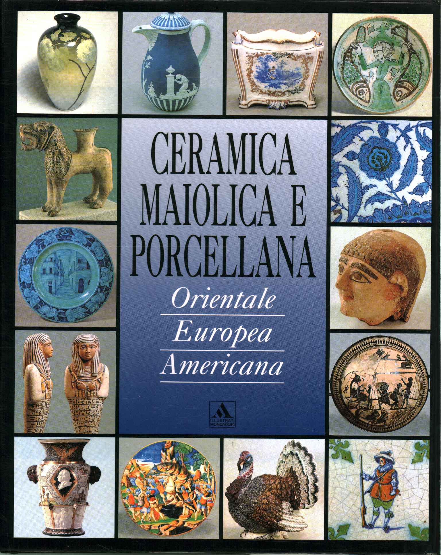 Majolika-Keramik und Porzellan