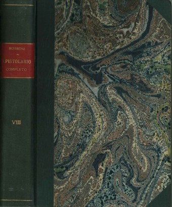 Epistolario completo, Volume VIII: 1841-1844
