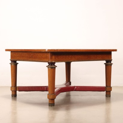 Extendable Neoclassical Style Table