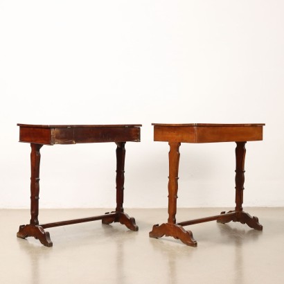 Pair of work tables