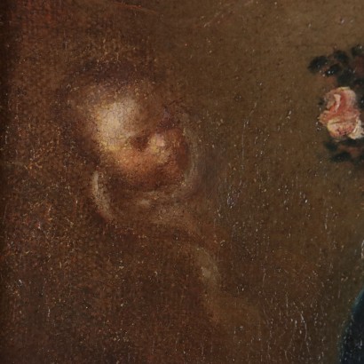Gemälde Madonna mit Kind und Santa Ca, Madonna mit Kind und Santa Caterina d