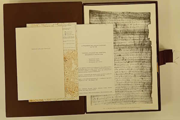 Le pergamene degli Archivi di Bergamo