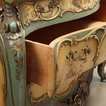 Lacquered Dresser in Rococo Style, Lacquered Dresser in Baroque Style V