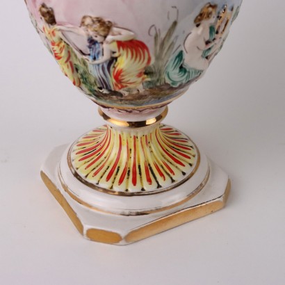 Pair of Capodimo ceramic vases