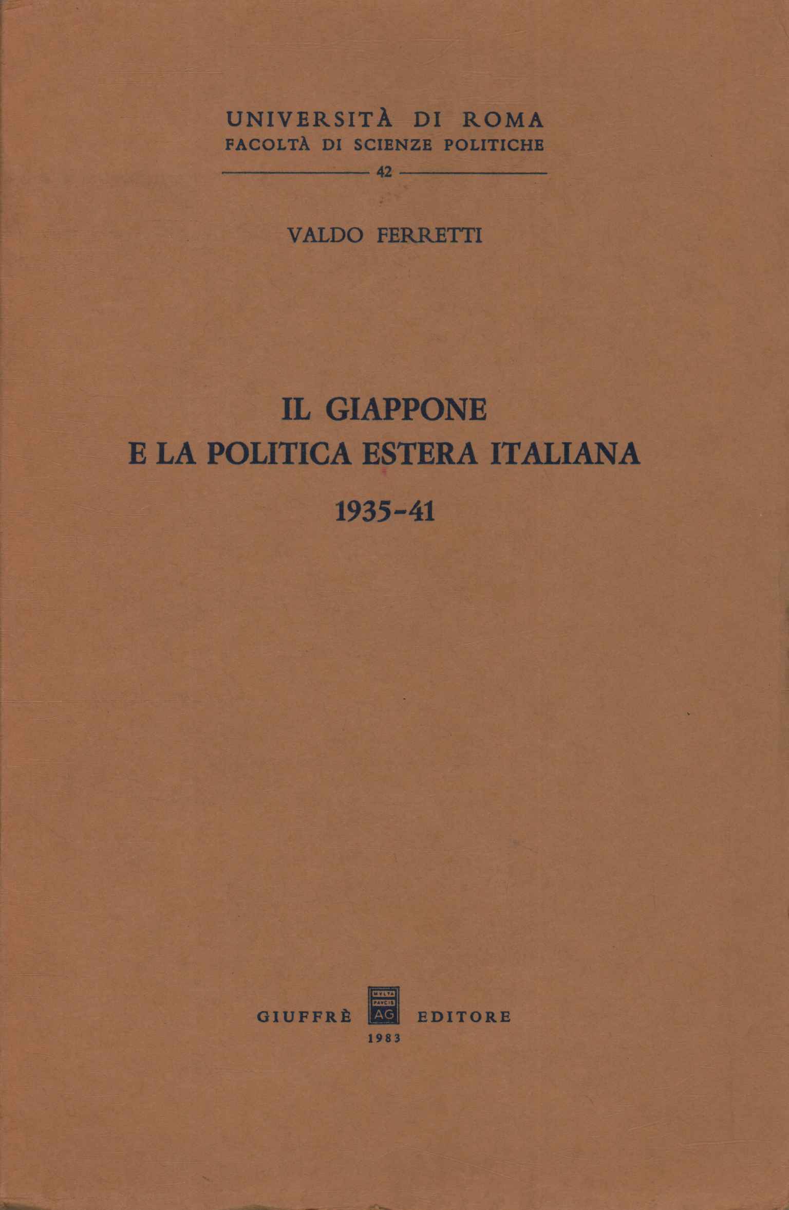 Japan and Italian foreign policy