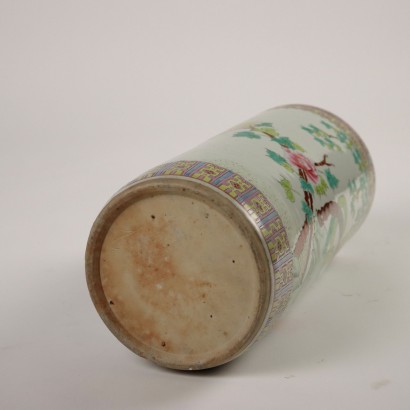 Cylindrical Porcelain Vase
