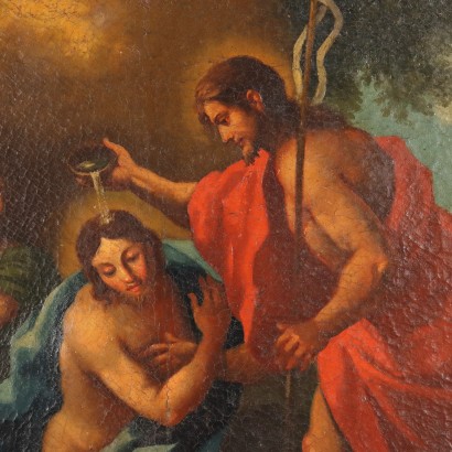 Dipinto Il Battesimo di Cristo