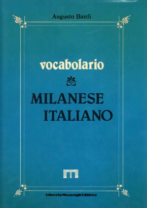 Vocabolario milanese italiano