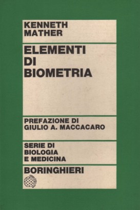 Elementi di biometria
