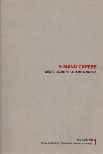 E Manu Capere, AA.VV.