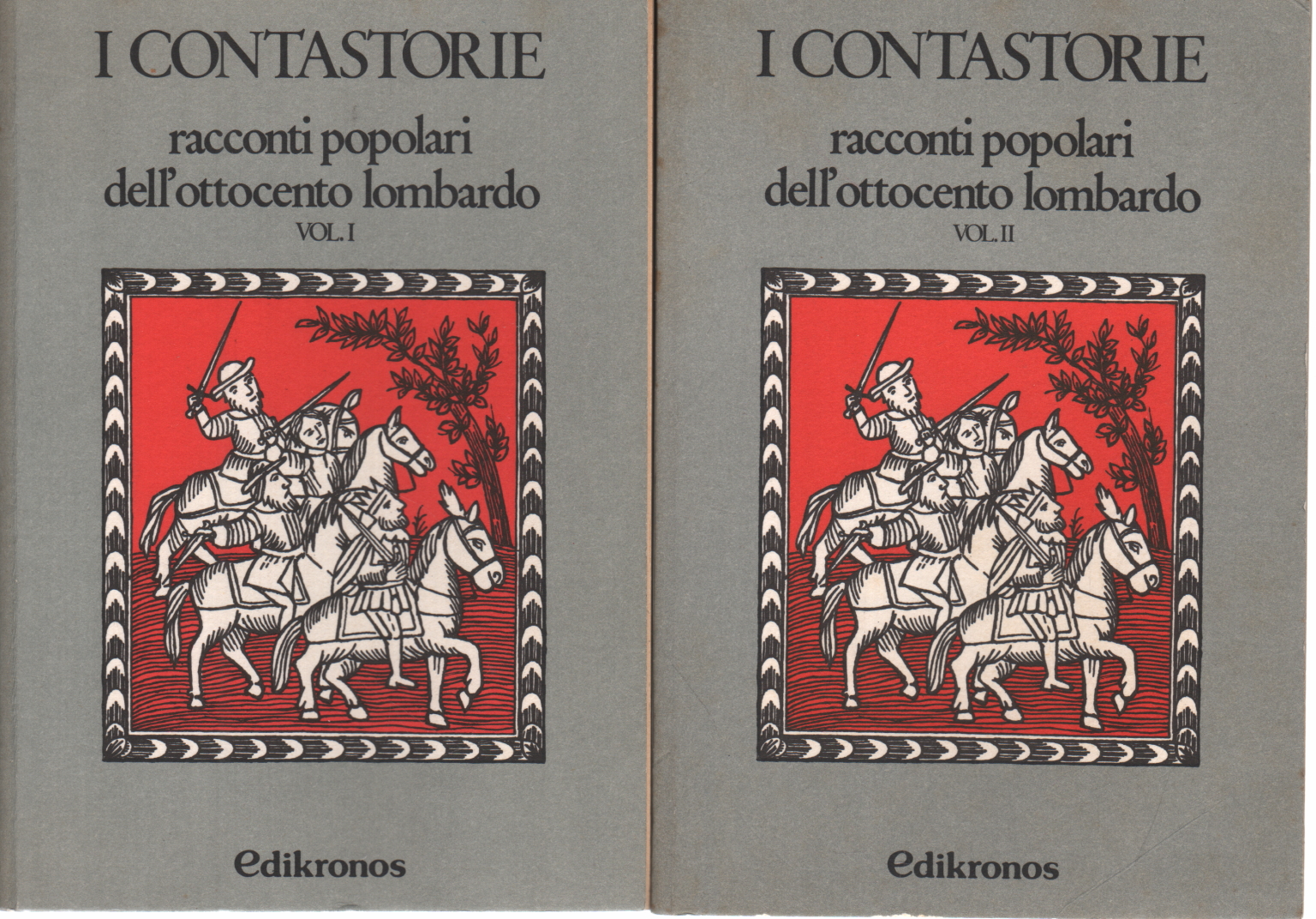 Les récits populaires du Xixe siècle lombardo (2 vol., AA.VV.