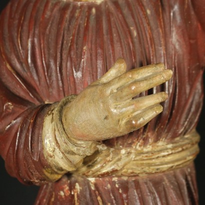 Figur Renaissance Holz Italien XVI-XVII Jhd