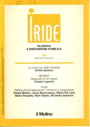 Iride, anno XXIII, 2010, n. 59