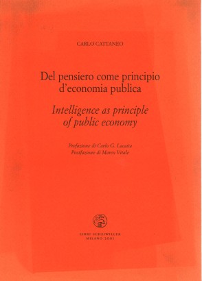 Del pensiero come principio d'economia pubblica - Intelligence as principle of public economy